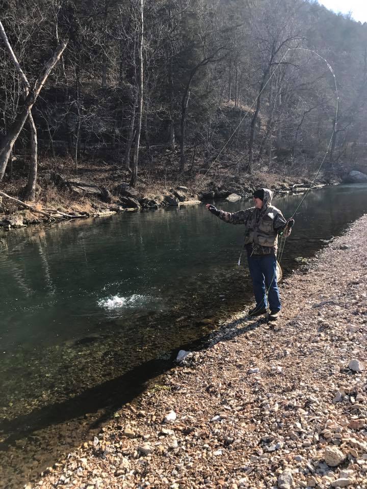 01/06/2018 Club Fishing Outing at Roaring River State Park Missouri