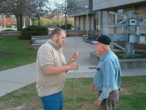 Tanner Easton and Dick Deerfield