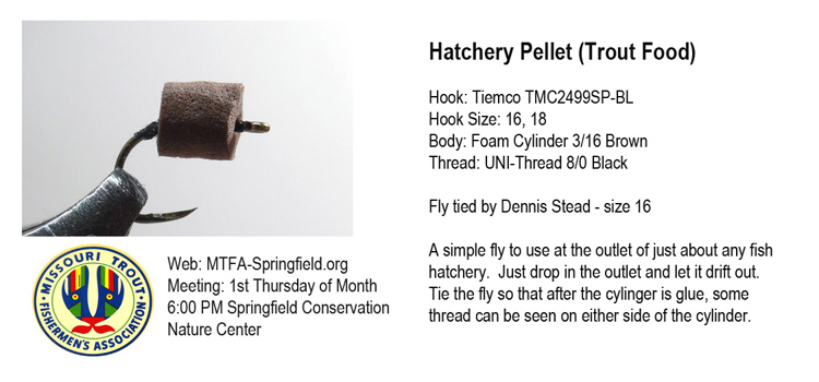 Hatchery Pellet (Trout Food) - Missouri Trout Fisherman's Association -  Springfield Chapter