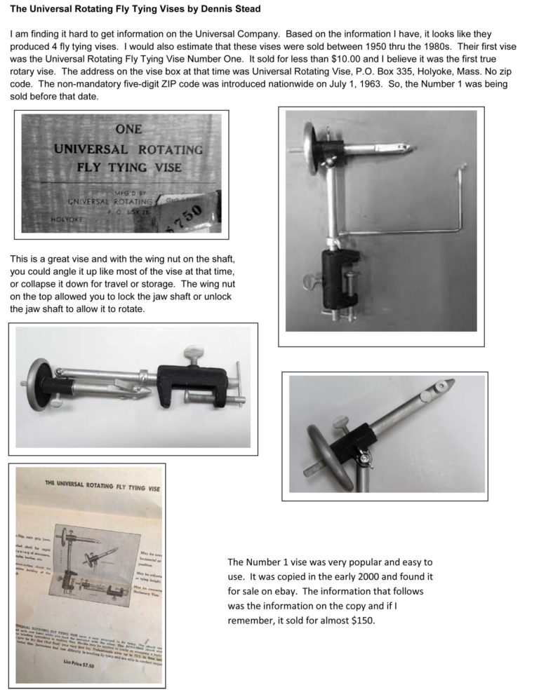 Photo inspiration: Gallery Detail: Universal Rotary Fly Tying Vises